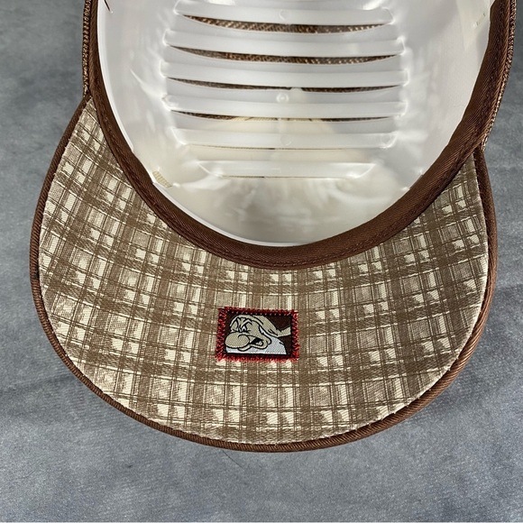 Walt Disney World Grumpy Brown Mesh Trucker Hat Cap Snapback Adult OS Snow White - Picture 6 of 8